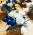 Centrepiece Sample in Glass Vase 